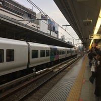 Photo taken at JR Shinjuku Station by kiriko on 11/23/2016