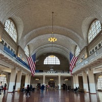 Photo taken at Ellis Island Registry Room by Robin B. on 4/7/2024