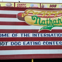Photo taken at Nathan&amp;#39;s Famous by Robin B. on 4/10/2024