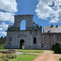 Photo taken at Abbaye d&amp;#39;Aulne by Robin B. on 7/12/2020