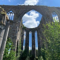 Photo taken at Abbaye d&amp;#39;Aulne by Robin B. on 7/12/2020