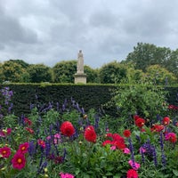 Photo taken at Jardin de la Roseraie by Robin B. on 8/17/2021
