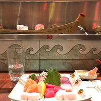 Photo taken at Warakubune Sushi Restaurant by Nicole W. on 2/25/2018