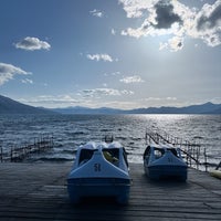 Photo taken at Shikotsuko Lake by Skywalkerstyle on 4/5/2024