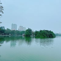 Photo taken at Hoan Kiem Lake by Skywalkerstyle on 3/13/2024