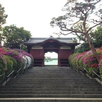 Photo taken at Gokoku-ji Temple by motopon777 on 4/27/2013