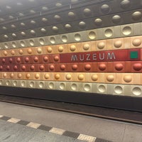 Photo taken at Metro =A= =C= Muzeum by Taetiya T. on 10/25/2023
