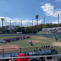 Photo taken at Hardball baseball field by Yosuke H. on 10/21/2023