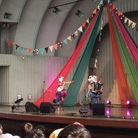 Photo taken at 水上音楽堂 (上野恩賜公園野外ステージ) by Yosuke H. on 5/17/2015