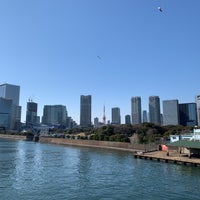 Photo taken at 築地大橋 by Yosuke H. on 2/5/2020