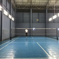 Photo taken at Phoenix Badminton Court by Job K. on 4/9/2017