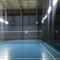 Photo taken at Phoenix Badminton Court by Job K. on 2/10/2018