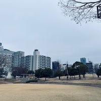 Photo taken at Ogimachi Park by 報茶 on 12/30/2023