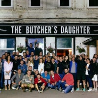 Photo taken at The Butcher&amp;#39;s Daughter by Алёна В. on 8/31/2016