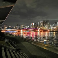 Photo taken at Azumabashi Bridge by こまき on 3/2/2024
