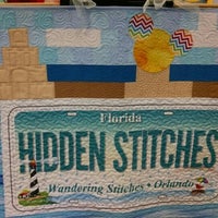 Photo taken at Wandering Stitches Quilt Shop by Amanda S. on 7/31/2015