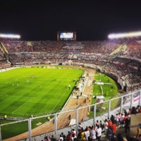 Photo taken at Estadio Antonio Vespucio Liberti &amp;quot;Monumental&amp;quot; (Club Atlético River Plate) by Juan A. on 4/6/2016