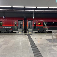 Photo taken at Vienna Airport Railway Station by FC T. on 11/15/2023
