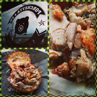Photo taken at Porchetta &amp;amp; Co. by echo h. on 6/13/2013