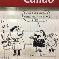 Photo taken at Estación Callao - Maestro Alfredo Bravo [Línea B] by Luciano G. on 11/28/2019