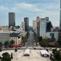 Photo taken at Mirador Monumento a la Revolución Mexicana by Georgia A. on 11/2/2023
