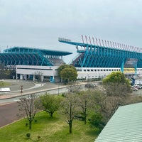 Photo taken at Ekimae Real Estate Stadium by blaugranasagan on 4/2/2024