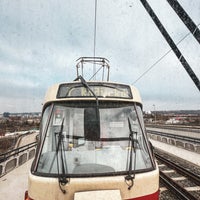 Photo taken at Krejcárek (tram, bus) by Johanka N. on 3/14/2024