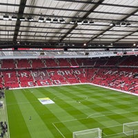 Photo taken at Old Trafford by Bee on 4/7/2024