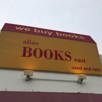 Photo taken at Alias Books East by Gordon G. on 1/7/2018