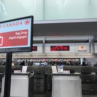 Photo taken at Air Canada Check-in by Gordon G. on 4/17/2017