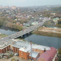 Photo taken at Мост через р. Пахра by Pavel B. on 10/17/2015