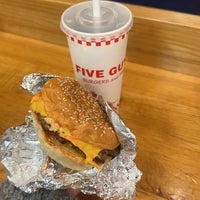 Photo taken at Five Guys by Ghadeer S. on 1/1/2024