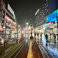 Photo taken at Torichosuji tram stop by ミスター タ. on 3/24/2024