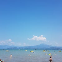 Photo taken at Spiaggia di San Benedetto by Jeroen E. on 8/19/2018