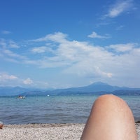 Photo taken at Spiaggia di San Benedetto by Jeroen E. on 8/18/2018