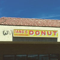 Photo taken at Tang&amp;#39;s Donuts by J. Prentice P. on 3/14/2015
