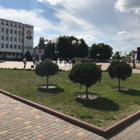 Photo taken at Центральна площа міста by Александра Я. on 5/22/2018