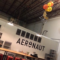 Photo taken at Aeronaut Brewing Company by Lauren C. on 7/8/2014