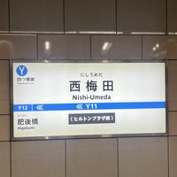 Photo taken at Nishi-Umeda Station (Y11) by 鐵五郎(tetsu) 平. on 5/3/2024