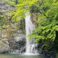 Photo taken at Mino Falls by たまお on 5/1/2024