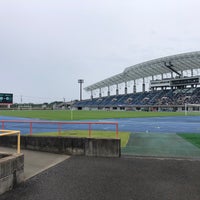 Photo taken at K&amp;#39;s denki Stadium Mito by ムルザニ on 5/19/2024
