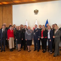 Photo taken at Embassy of the Republic of Poland by Nikeeta K. on 9/25/2019