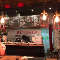 Photo taken at Butcher Burger Bar by Olga P. on 7/9/2017