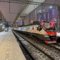 Photo taken at Станция Москва-Сити (МЦД-1) by Серж П. on 11/22/2020