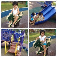 Photo taken at Playground Beside 388A by Paulo C. on 9/22/2013