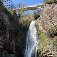 Photo taken at Waterfall in Botanical Garden by Selin Y. on 4/20/2024