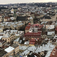 Photo taken at Lviv City Hall by Satellite on 2/1/2020