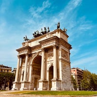Photo taken at Arco della Pace by Sabin on 4/30/2024