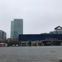 Photo taken at Amsterdam Zuid Railway Station by Rosalie v. on 3/16/2018