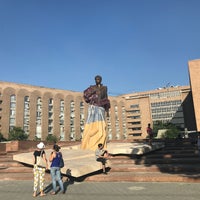Photo taken at Library named after Av. Isahakyan by Rosalie v. on 7/21/2018